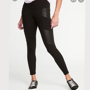 Old Navy High Wasited Moto Leggings